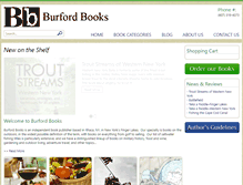 Tablet Screenshot of burfordbooks.com